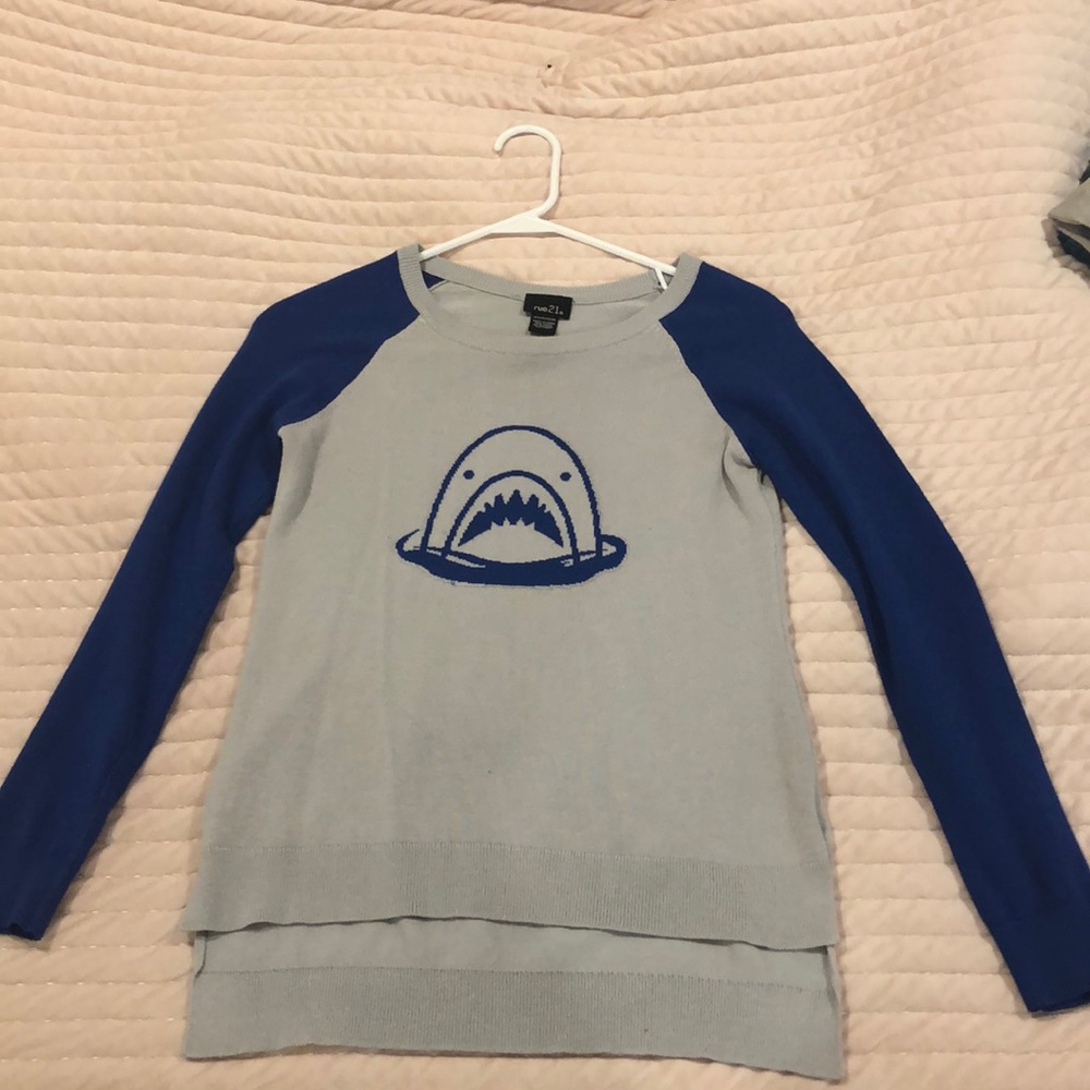 A shark sweater